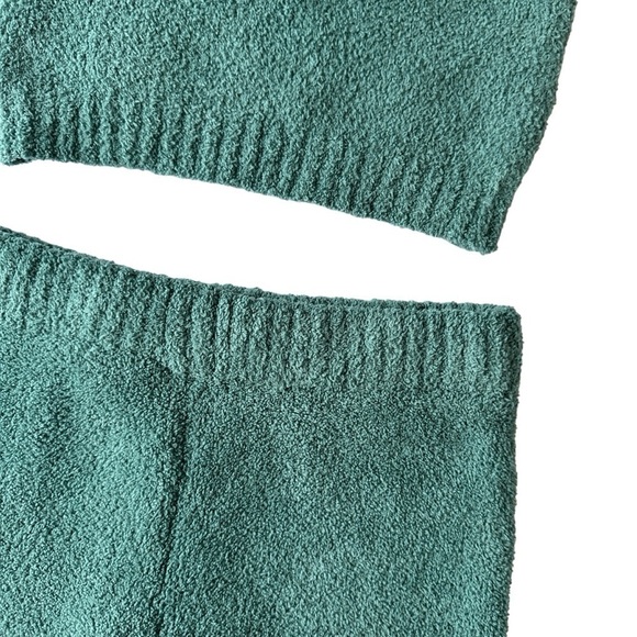 Teal Knit Crop Top and Pants Set | Fashion Nova - Picture 4 of 16